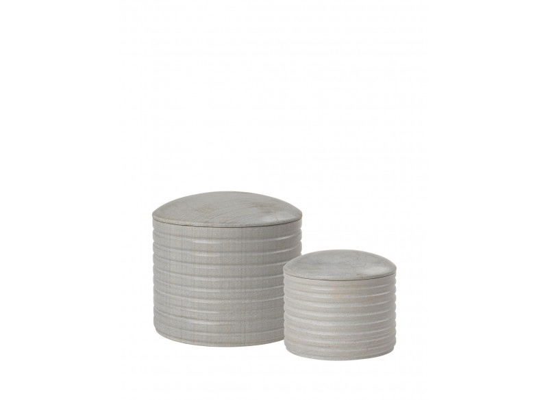 Krukke Rille sandsten grå