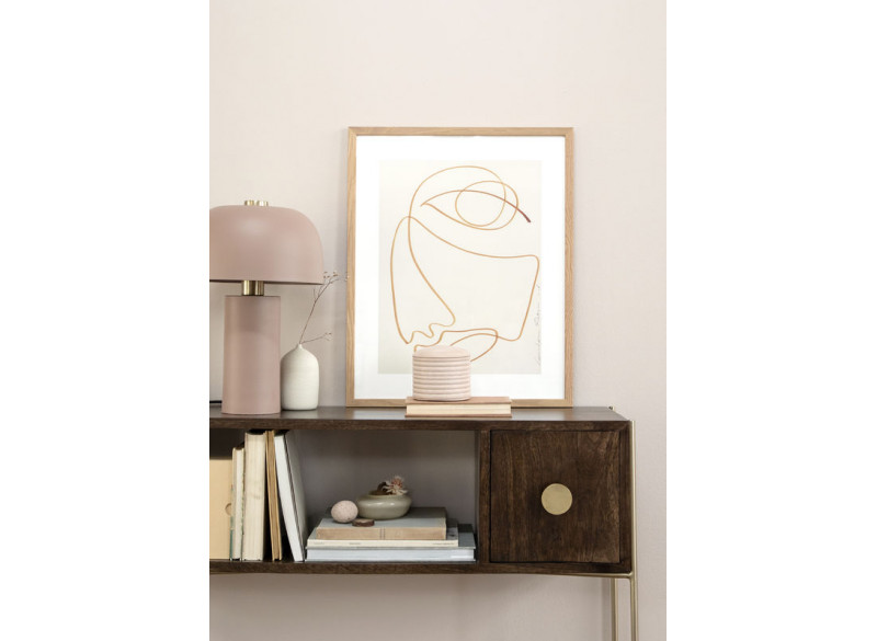 Krukke Rille sandsten lyserød