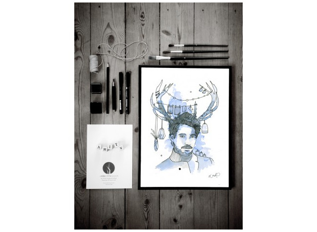 Blue Man - Loise Haugaard