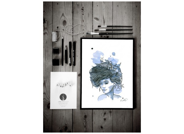 Blue Man - Loise Haugaard