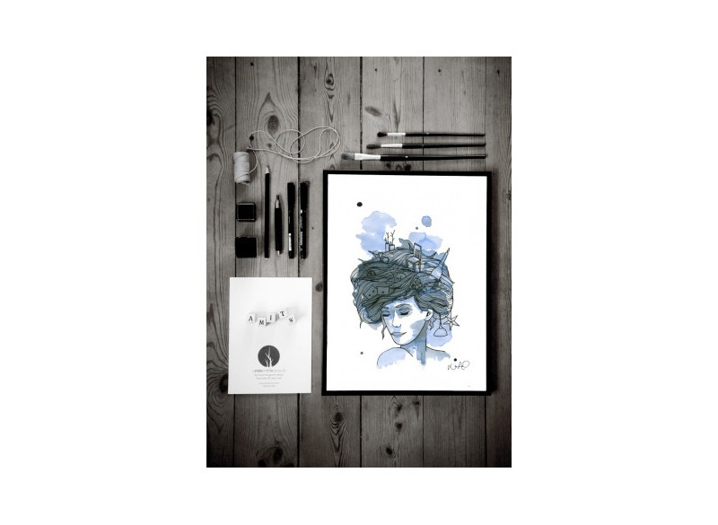 Blue Man - Loise Haugaard