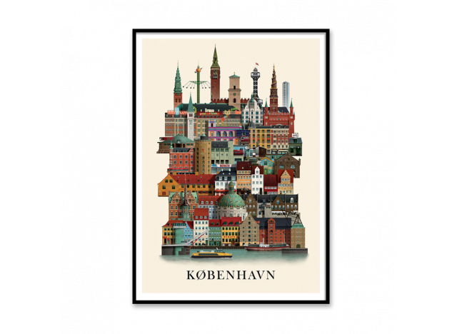 Poster København Martin 50x70