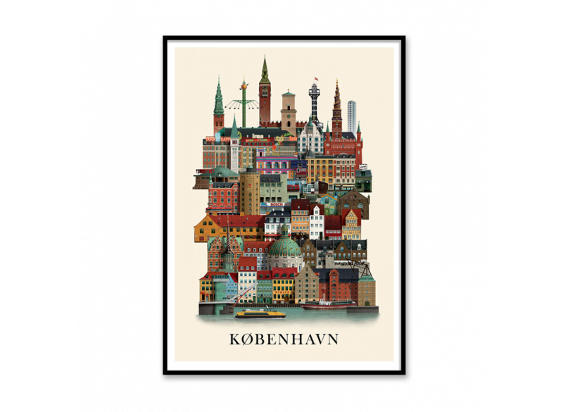 Poster København Martin 50x70