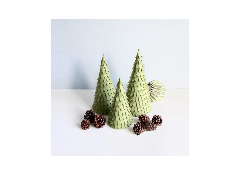 Christmas Trees - Set of 3 - 221814cm