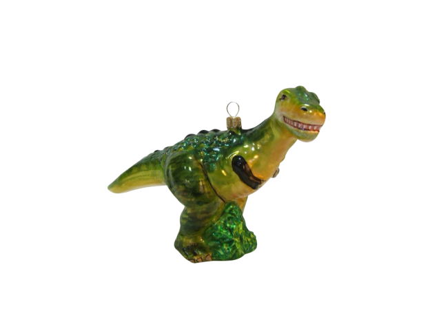 Julekugle T-Rex-dinosaurus - Håndlavet
