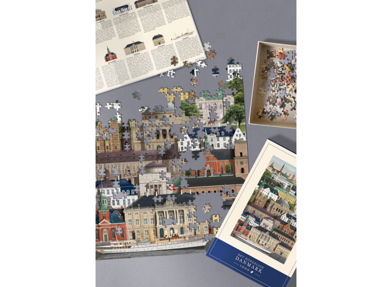 Puslespil Royal Danmark 1000 brikker