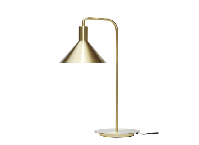 Bordlampe Messing Ø37xH50