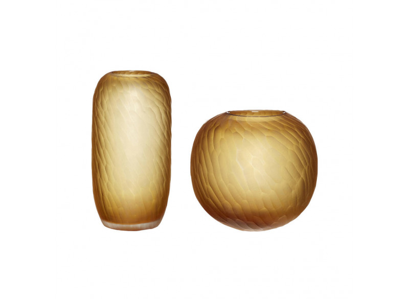 Vase Glas Ravgul 2-del