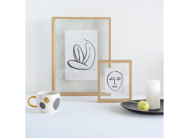 Frame Aesthetic Oak vener 30 x 42 cm