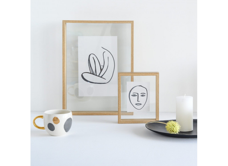 Frame Aesthetic Oak vener 30 x 42 cm