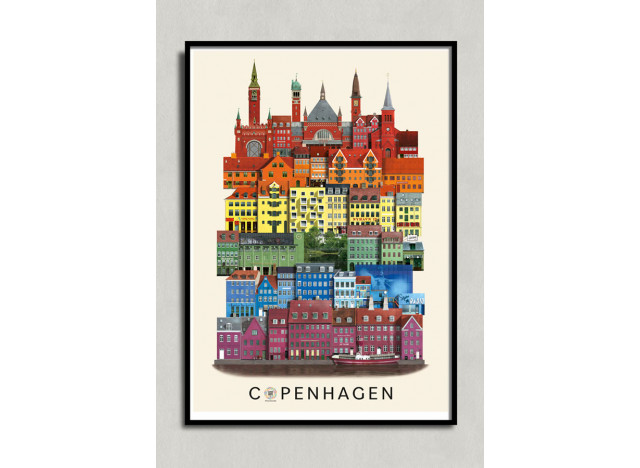 Poster Copenhagen PRIDE Martin Schwartz A3