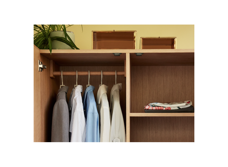 Glasbok brunmessing, sæt 2 kvadrat