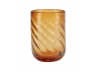 Drikkeglas Twist Amber