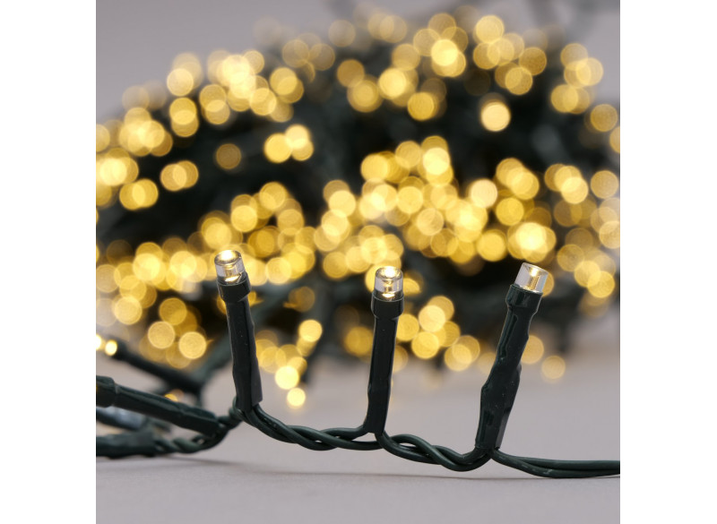 Lysekæde 1200 LED Dim Timer