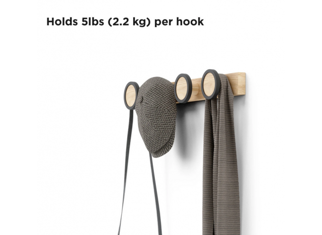 Rail Hook 4-Hub Nature