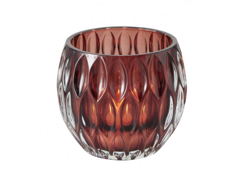 Fyrfadsstage Aliza -Rød