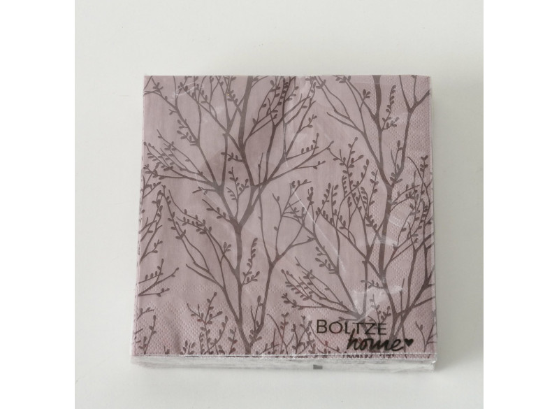 Servietter Astano 20-p Mørk rose