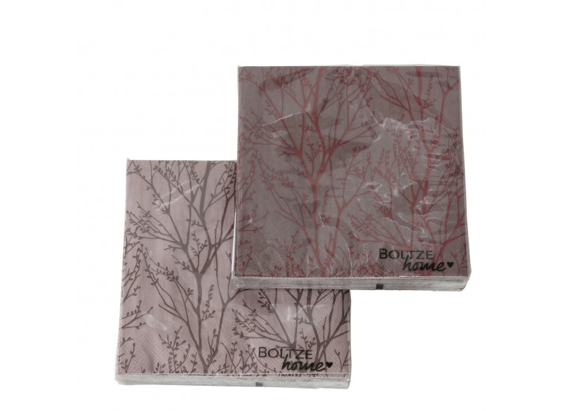 Servietter Astano 20-p Mørk rose