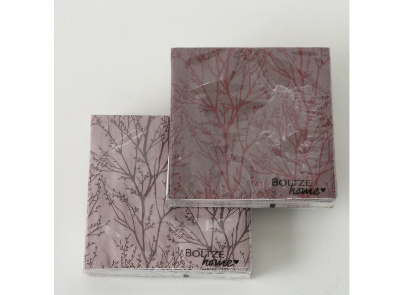 Servietter Astano 20-p Mørk rose