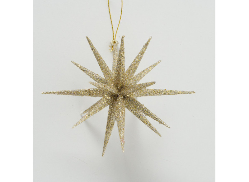 Stjerne Ornament Guld