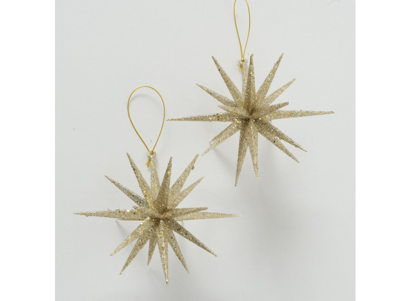 Stjerne Ornament Guld