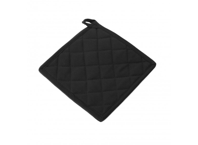 2st Grydelapper 100% Bomuld Sort