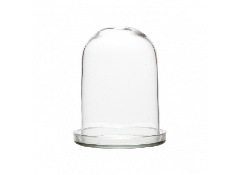 Klokke krukke Glas m glasbund - Small