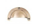 Drawer Handle Brass Broad Smoth