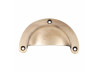 Drawer Handle Brass Broad Smoth