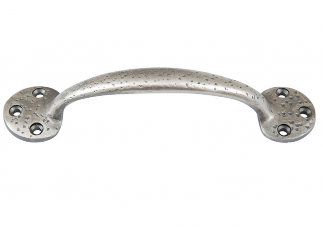 Skuffehåndtag Grå Hamret