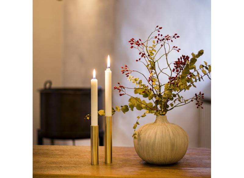 Lysestage Slim Lights messing