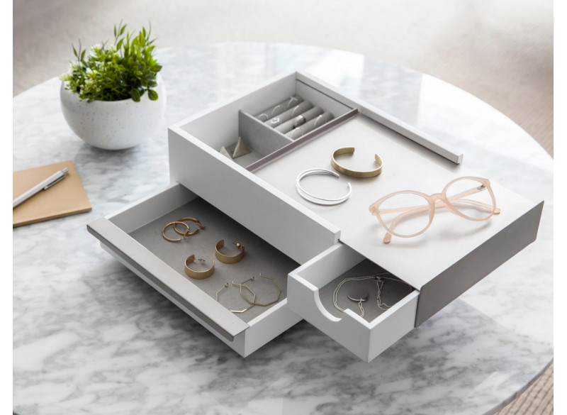 Stowit smykke box, Hvid