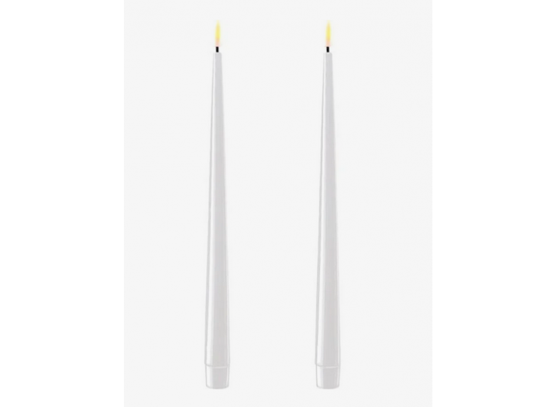 Lange lys LED Ø2,2cm Hvid