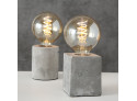 Concrete Lamp H10cm