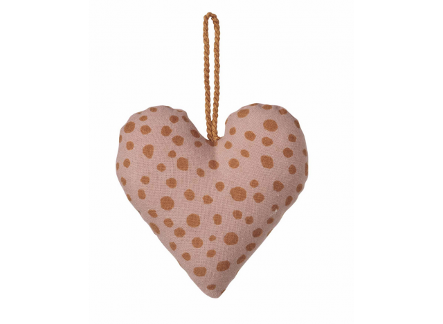 Ornament Heart Cotton - Rose Dawn