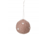 Julekugle Woolen Pink