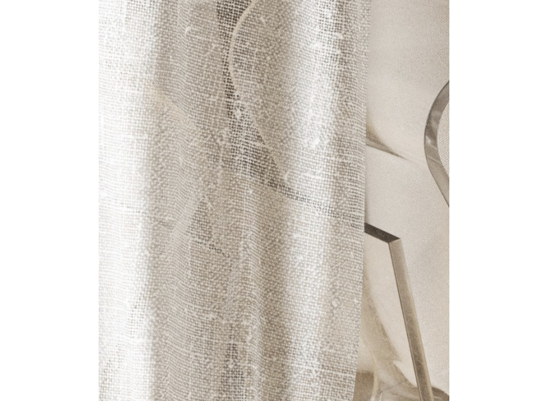 Panel Curtains Sheera White 2pc - 132x213cm