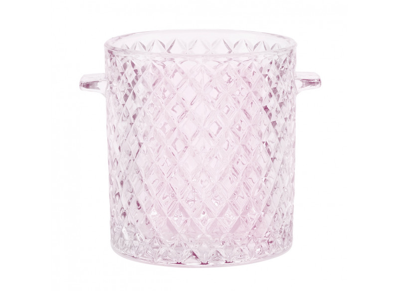 Vinkølere Glas Lyserød H18 x Ø14cm