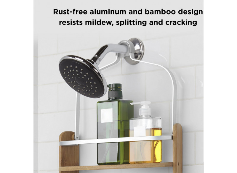 Barrel Shower Caddy Natur