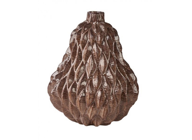 Vase Pære 25x20 Gylden