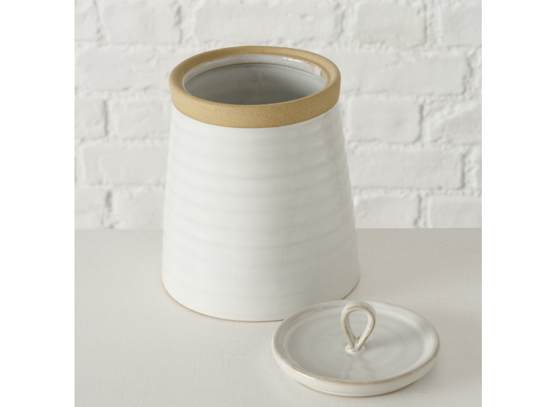 Opbevaringskrukke - Offwhite