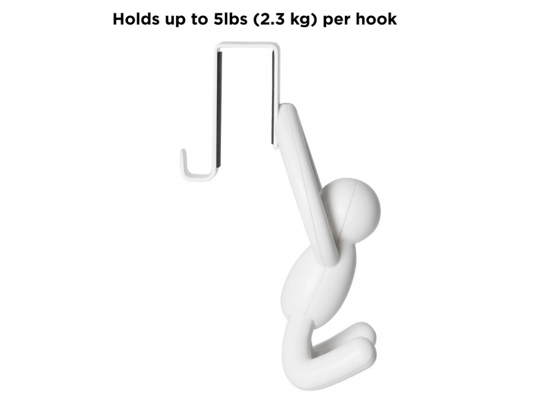 Buddy over dør 2pc Hvid