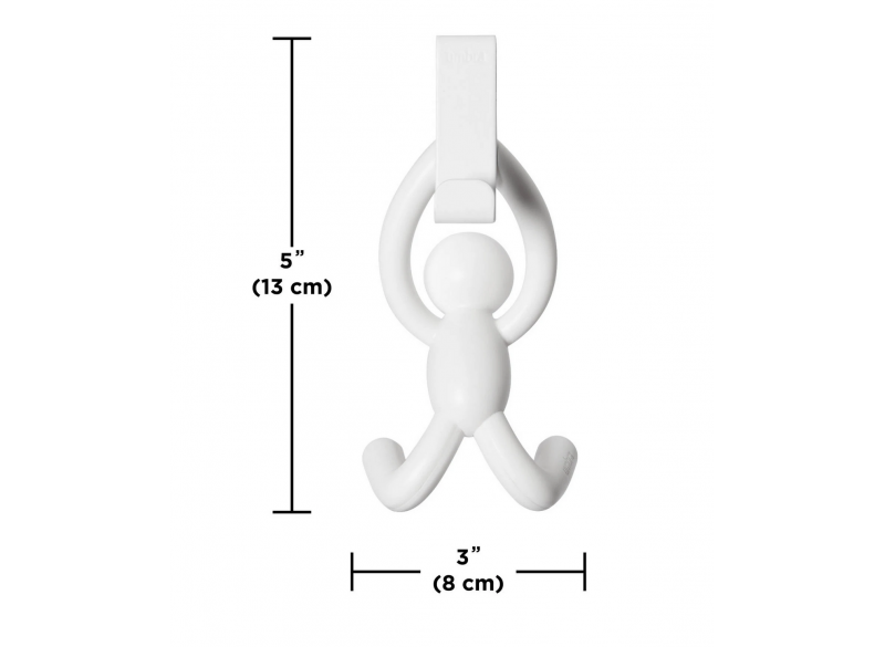 Buddy over dør 2pc Hvid