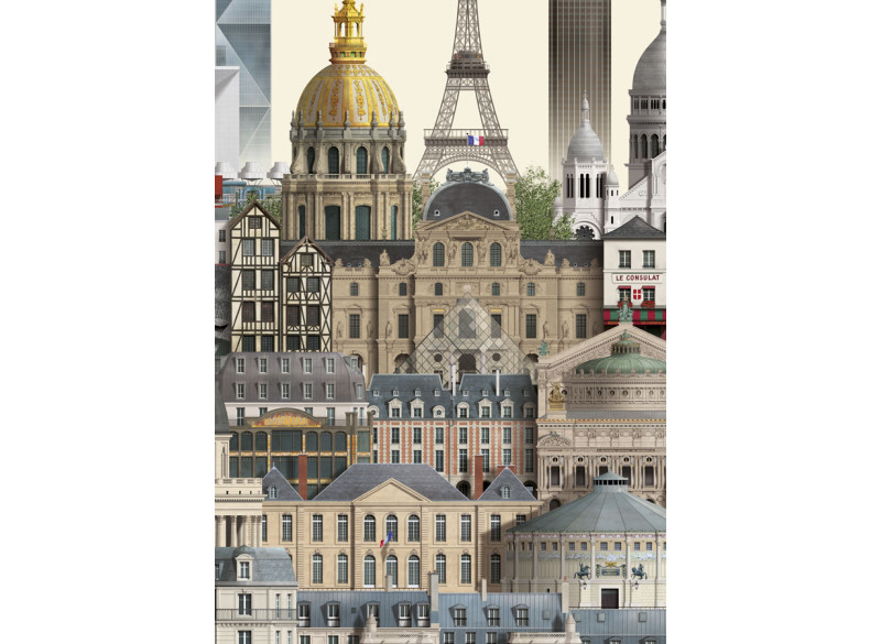 Poster Paris 50x70 Martin