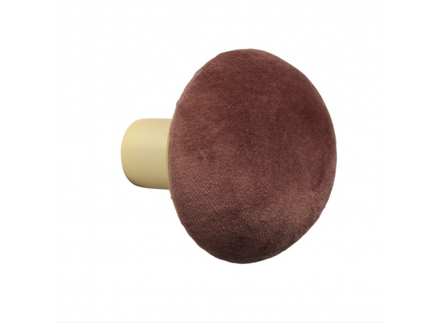 Knage M Rosa velourmessing