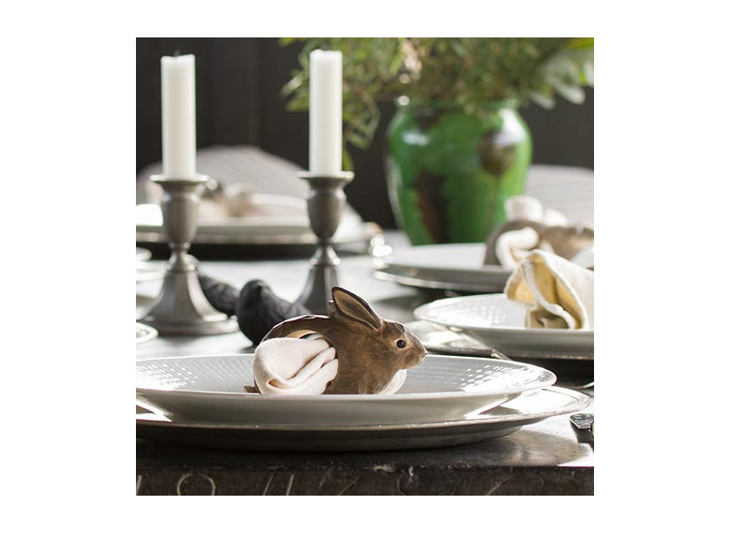 Napkin Ring wood - rabbit