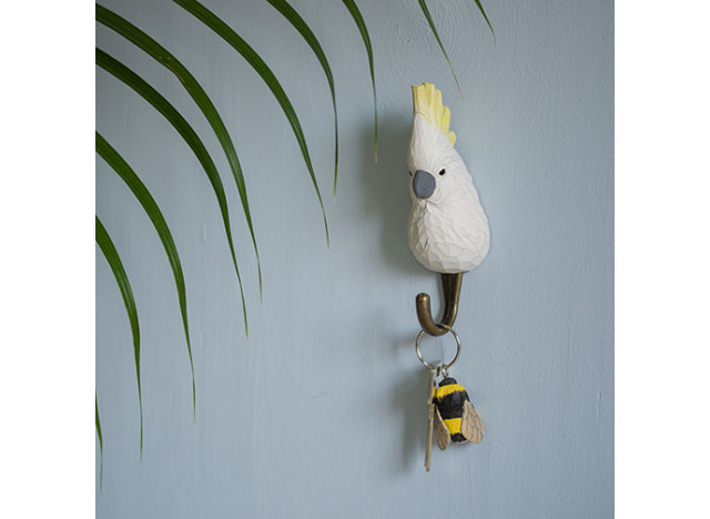 Dyreknage Yellow-crested Cockatoo