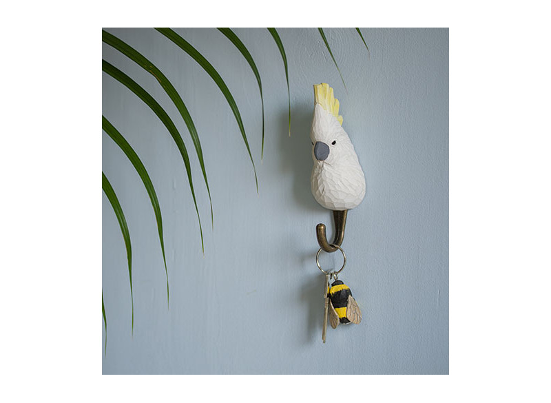 Dyreknage Yellow-crested Cockatoo