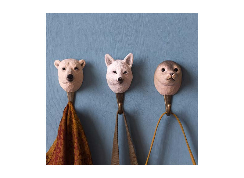 Animal Hook Polar Fox