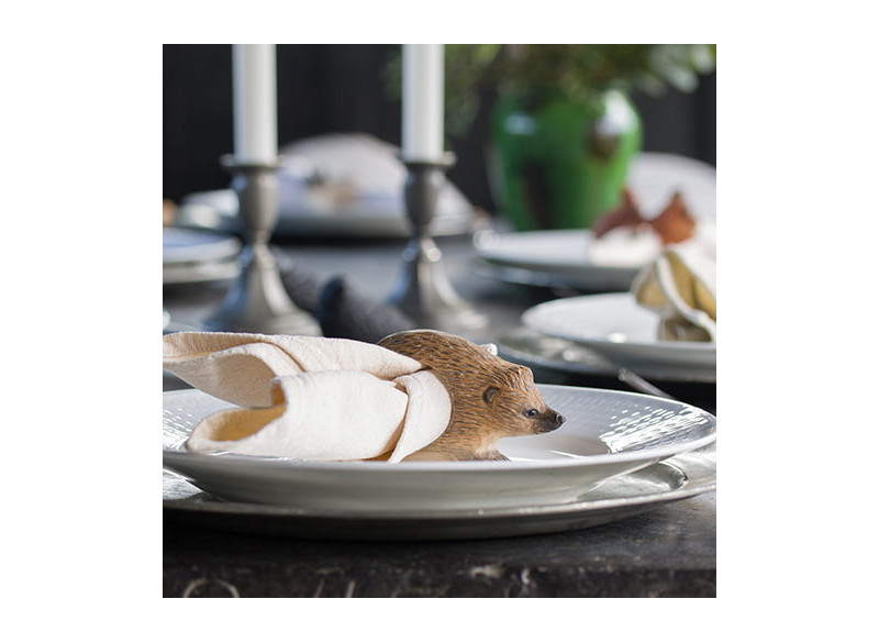 Napkin Ring Wood - Hedgehog